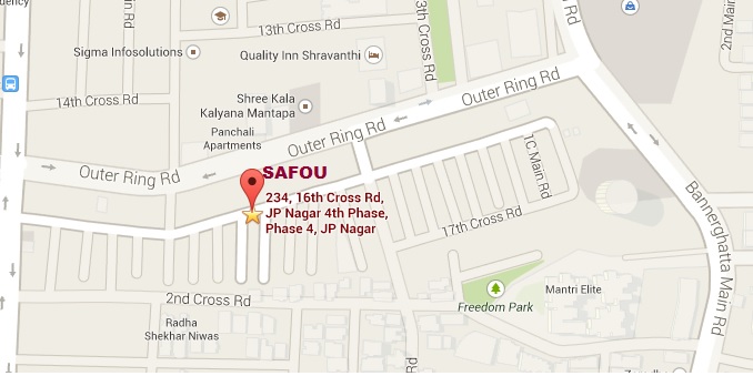 SAFOU Office Map Location